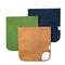 Copper Pearl Premium Baby Burp Cloths, 3-Pack Large Cotton Spit Up Rags with 3 Absorbent Layers, 21" x 10" Size