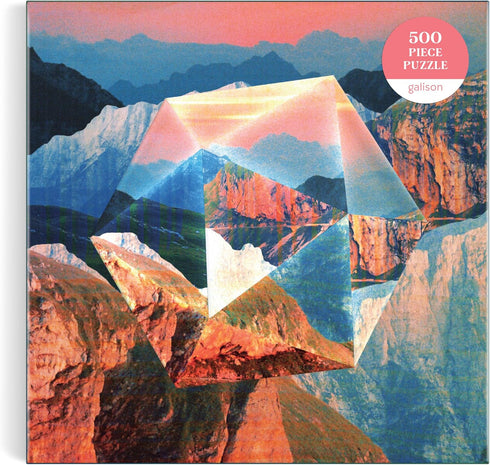 Galison Nature's Prism – 500 Piece Puzzle Featuring Vibrant Canyon Filled Landscapes