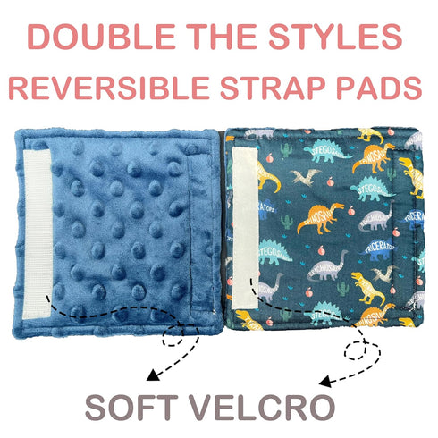 Culclendy Baby Car Seat Neck Cover, Car Seat Strap Cover, Seat Belt Cushions Pads, Shoulder Strap Protectors