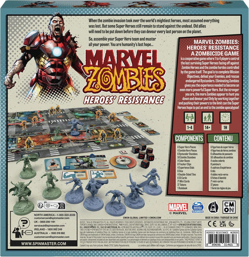 Marvel Zombies: Heroes’ Resistance, A Zombicide Game for Family Game Night, Marvel Comics Strategy Board Game