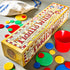 House of Marbles Tiddlywinks, Traditional Family Game, 28 Multicolored Pieces, Retro Classic Travel Game