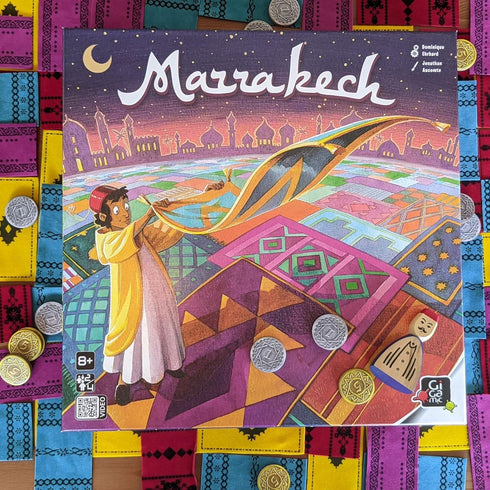 Marrakech Strategy Game for Families and Adults, Ages 8+, 2 to 4 Players, 20 Minutes