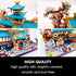 Micro Building Blocks Set, Chinese Suzhou Garden Architecture & Cherry Blossom Bonsai Tree, 2350 pcs