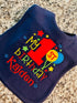 Personalized First Birthday Boy Smash Bib with Custom Name