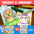 1-3 16pc 4-8 1-3 2-4 Jumbo Crayons For Toddlers - Toddler Crayons For Kids Ages - With Printed & PDF Crayon Color
