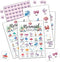 Mermaid Bingo Cards for 24 Players, Under The Sea Party Game for Adults, Indoor/Outdoor School Party Game.