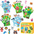 WATINC Animals Felt Story Finger Puppets - 5Pcs Educational Hand Puppet Gift for Kids, Farm Insect Zoo Ocean