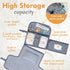 Kopi Baby Portable Diaper Changing Pad-Baby Diaper Changer Travel Bag with Wipes Pocket, Smart Design Portable Changing