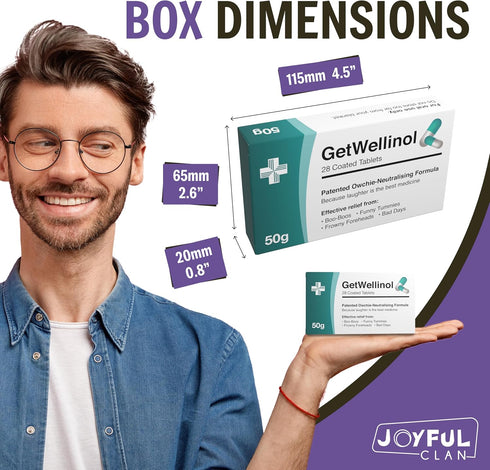 Joyful Clan GetWellinol Jelly Beans - Get Well Gifts for Women and Men - Thinking of You Emotional Support for Sick