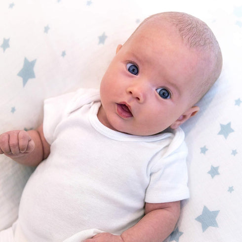 (2-Pack) Newton Baby Fitted Crib Sheet - Ultra Breathable and Soft, Organic Cotton, Fits All Standard Cribs, White