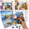 QUOKKA 100 Piece Dementia Puzzles for Elderly - 3SET Large Piece Puzzles