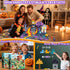 170PCS Blocks,1" 3D Set,SETM 3+ Magnetic Light Up Magnetic Building Blocks, Magnets Cubes for Kids to Build Dark Cave