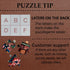 Larkipuzz 1000 Vintage Library Bookshelf Jigsaw Puzzle Piece for Adult, Funny Books Challenging Painting Jigsaw