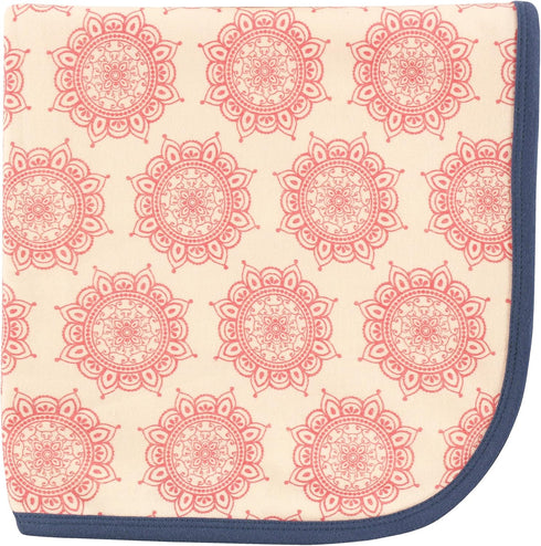 Touched by Nature Unisex BabyOrganic Cotton Swaddle, Receiving and Multi-purpose Blanket
