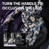CSNRHG 692+Pieces Mechanical Skeleton Robot Building Block Toy Twistable Body and Poseable Design Creative STEM Toy