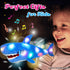 13" Cuteoy Light-up Singing Plush Shark LED Musical Stuffed Animal Adjustable Volume Lullaby Plushies Birthday