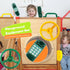 8 Pcs Playground Accessories for Swingset, Steering Wheel, Safety Handles, Plastic Phone Toy for Kids Outdoor Playset