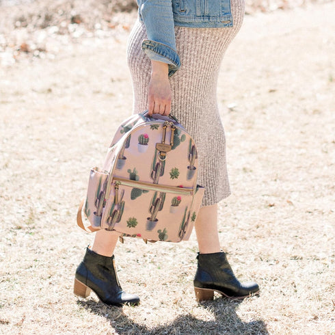 Backpack Backpack TWELVElittle Midi Go Diaperbag with Changing Pad, Diaper Bag for Moms or Dads with Insulated Pockets