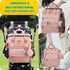 Shengmeister Backpack, Backpack Diaper Bag, Baby Essentials, Multi-functional Large-capacity Diaper Bag Best Gift