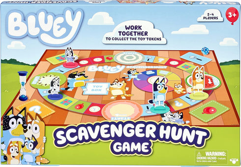 Bluey Scavenger Hunt Game for 2-4 Players