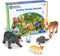 Learning Resources Jumbo Forest Animals - 5 Pieces, Kids Play Animal Figures, Ages 3+, Preschool Learning Toys, Zoo