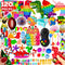 TwCare 120 Pcs Fidget Toys Pack, Pop Sensory Party Favors Set Gifts for