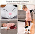 Weighted Stuffed Animal - 5 lbs, 20" Large Cat Plush for Anxiety - Microwavable Weighted Plush for Adults & Kids