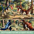 QUENTINAG Sets 910PCS, 6+ Dinosaur Toy Building Build Mighty T.rex & Velociraptor, Dinos World Building Kit for Boys