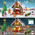 GIVFOZAY Set, 1288PCS Christmas Gingerbread House Building, Christmas Village House Building Contain Christmas Tree