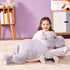 IKASA Giant Hippo Stuffed Animal - Large 30" Jumbo Plush Toy, Cute and Fluffy Gifts for Kids