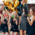Twavang 12 Pcs Glitter Noise Makers Metallic Fringed Party Blower for Adults Birthday Graduation New Years Party Favors