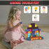 87 3D 3+, Desire Deluxe Magnetic Building Blocks PCS STEM Construction Cubes, Montessori Magnetic Blocks for Kids Ages
