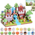 TNQDA 150PCS Magnetic Blocks, Magnetic Building Blocks, Magnetic Blocks Toys for Kids, Blocks