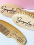 Set Set| Personalized Wooden Baby Brush | Wooden Baby Brush and Comb Personalized Baby Gift | Personalized Baby Gift