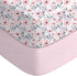 Yoofoss Crib Sheets Girl 2 Pack, 52x28 Fitted Baby Crib Sheet Fits