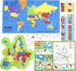 Country 5-8 8-13 5, 6, 7, 8, 9, 10, 11, 12 Imagimake Mapology World Map Puzzle - Includes Flags & Capitals | Fun Jigsaw