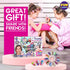7-12, 315Pcs Pack 17.91Wx12.4L Kids Nail Kit for Girls Ages FunKidz Ultimate Nail Polish Pens Combo Size Glitter