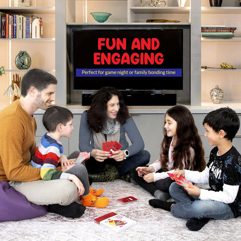 Card Game for Families, Therapy Games for Kids - Develop Social Emotional Coping Skills, Anger Management Tool