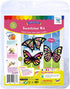 VHALE Suncatchers Craft 3 Sets (9 Cutouts) with Tissue Papers, Stained Glass Effect Paper Sun Catcher Kit