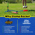 8 Set 100 3 Stomp Rocket Jr Multi-Color Rocket Launcher for Kids, Rockets - Fun Outdoor Kids Gifts for Boys & Girls