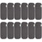 Wegreeco Reusable Soft 5 Layers 12 Pack Charcoal Inserts for Baby Cloth