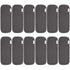 Wegreeco Reusable Soft 5 Layers 12 Pack Charcoal Inserts for Baby Cloth