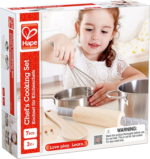 Set Playset Hape Playfully Delicious - Chef's Cooking