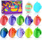 Impossmaker 12PCS 3D Dragon Eggs with Dragon Inside, Easter Basket Stuffers Mini