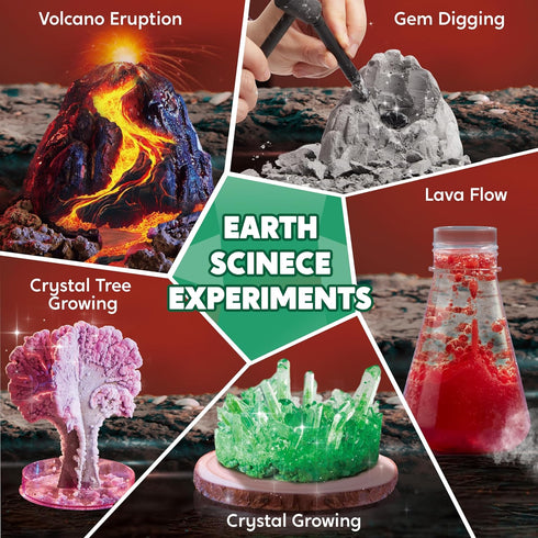 Klever Kits Amazing Science Kits with 85+ Experiments, STEM Activities for Kids Aged 6-8+