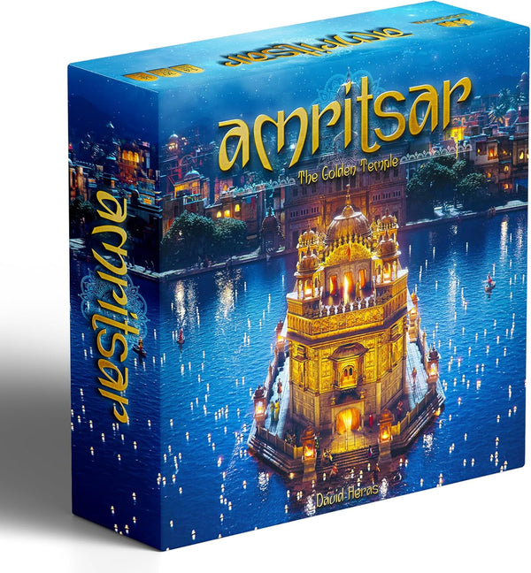 Amritsar: The Golden Temple Board Game - Strategy Game for Kids and Adults, 1-4 Players, Ages 14+, 60-120 Min Playtime