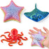 JOYIN 3 Pcs 3D Printed Fidget Toys, Articulated 3D Printed Octopus, Ray