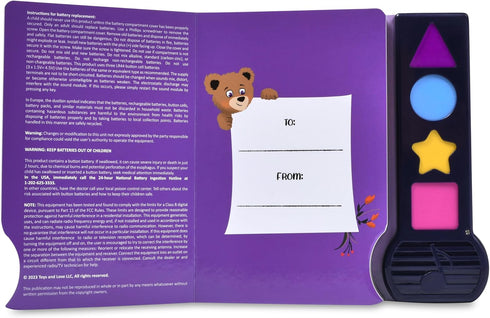 Musical Book for Toddlers with Lullaby Songs, Interactive Toy, Twinkle, Twinkle Little Star, Sing Along, Montessori