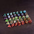 7PCS DND Dice Set - Handmade Sharp Edge Mystery Blind Box D&D RPG Polyhedral Resin Dice for Dungeons and Dragons TTRPG