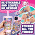 320 6 2 1000 2) Sky Castle STICKI Rolls Sticki Station - The Original Wearable Shareable Sticker Jewelry Kit | Includes